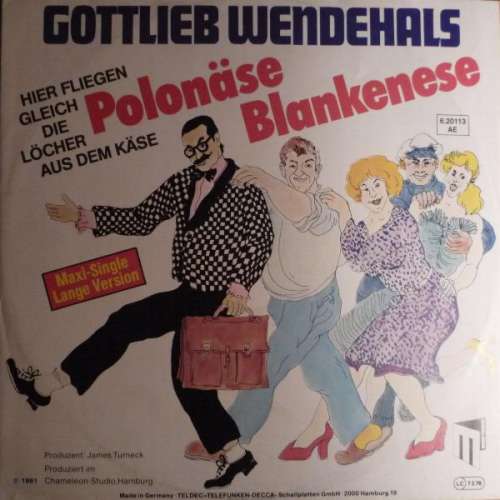 Cover Gottlieb Wendehals - Polonäse Blankenese (Lange Version) (12, Maxi) Schallplatten Ankauf