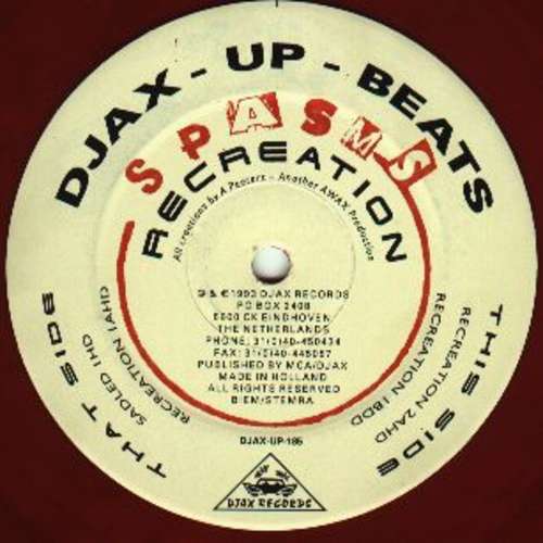Cover Spasms - Recreation (12, Red) Schallplatten Ankauf