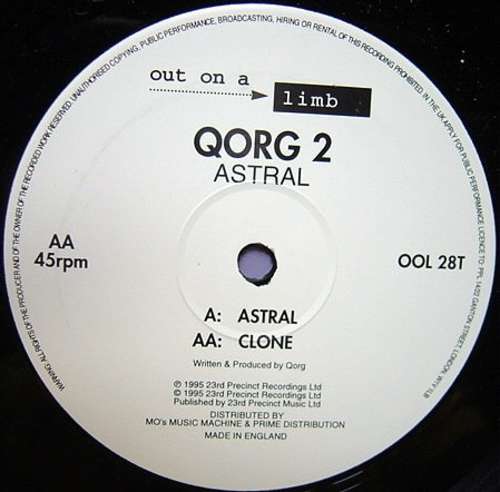 Cover Qorg - Astral (12) Schallplatten Ankauf