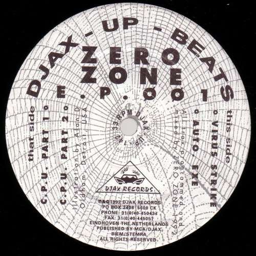 Cover Zero Zone - E.P. ØØ1 (12, EP) Schallplatten Ankauf