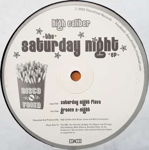 Cover High Caliber - The Saturday Night EP (12, EP) Schallplatten Ankauf