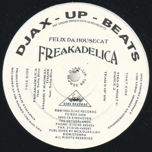 Cover Felix Da Housecat - Freakadelica (12) Schallplatten Ankauf