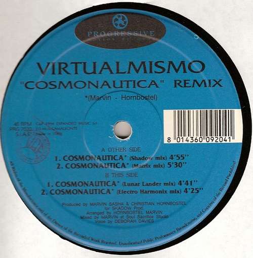 Cover Cosmonautica (Remix) Schallplatten Ankauf