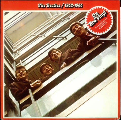 Cover The Beatles - 1962-1966 (2xLP, Comp, RE, Red) Schallplatten Ankauf