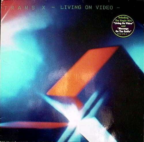 Cover Living On Video Schallplatten Ankauf
