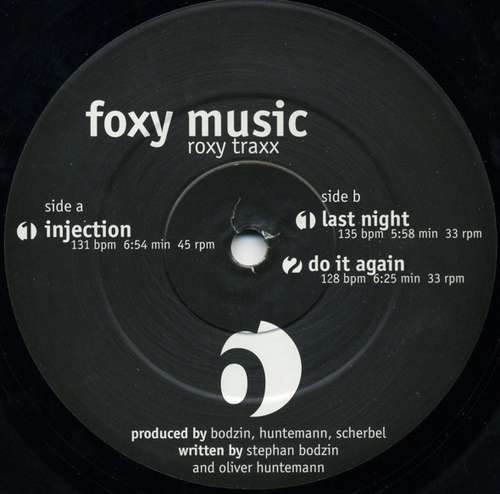 Cover Foxy Music - Roxy Traxx (12) Schallplatten Ankauf