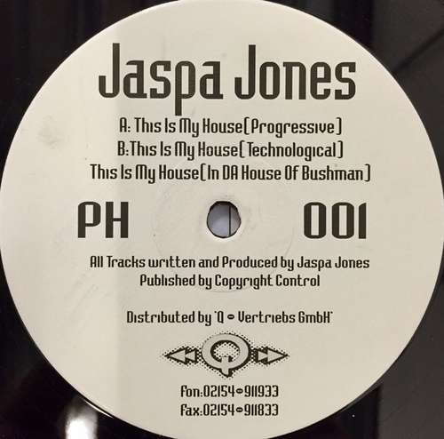 Cover Jaspa Jones - This Is My House (12) Schallplatten Ankauf