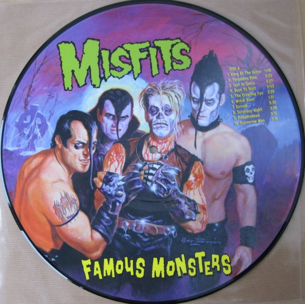 Cover Misfits - Famous Monsters (LP, Album, Pic) Schallplatten Ankauf