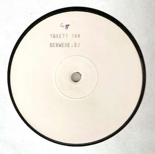 Cover DJ Schwede - Yakety Yak (12) Schallplatten Ankauf
