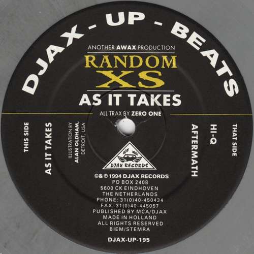 Cover Random XS - As It Takes (12, Gre) Schallplatten Ankauf