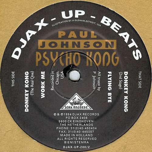 Cover Paul Johnson - Psycho Kong (2x12) Schallplatten Ankauf