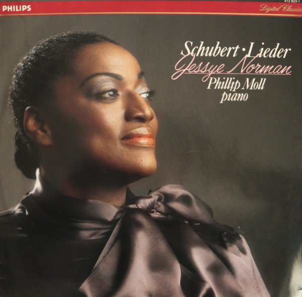 Cover Jessye Norman - Schubert* - Phillip Moll - Lieder (LP) Schallplatten Ankauf
