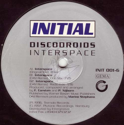 Cover Discodroids - Interspace (12) Schallplatten Ankauf