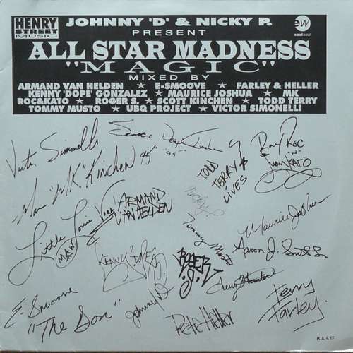 Cover Johnny 'D' & Nicky P.* Present All Star Madness - Magic (2x12) Schallplatten Ankauf
