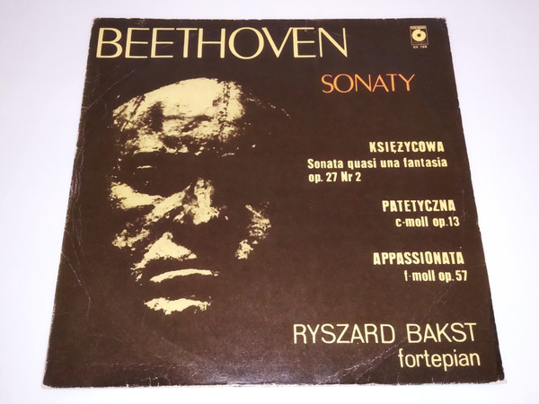 Cover Beethoven*, Ryszard Bakst - Sonaty (LP, cre) Schallplatten Ankauf