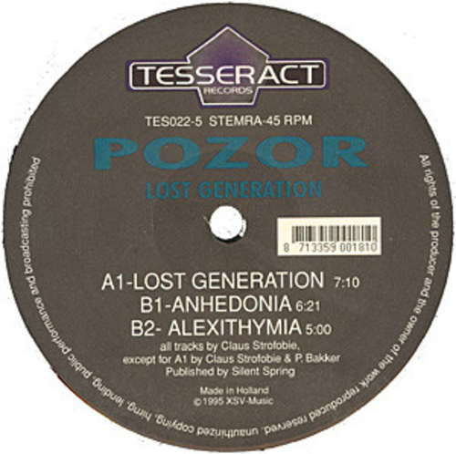 Cover Pozor - Lost Generation (12) Schallplatten Ankauf