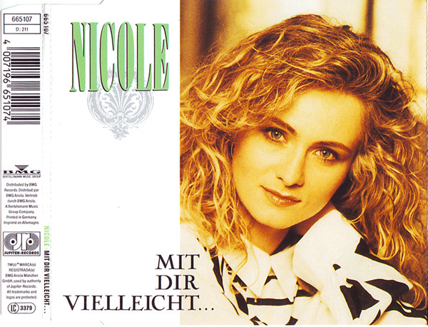 Cover Nicole (2) - Mit Dir Vielleicht… (CD, Maxi) Schallplatten Ankauf