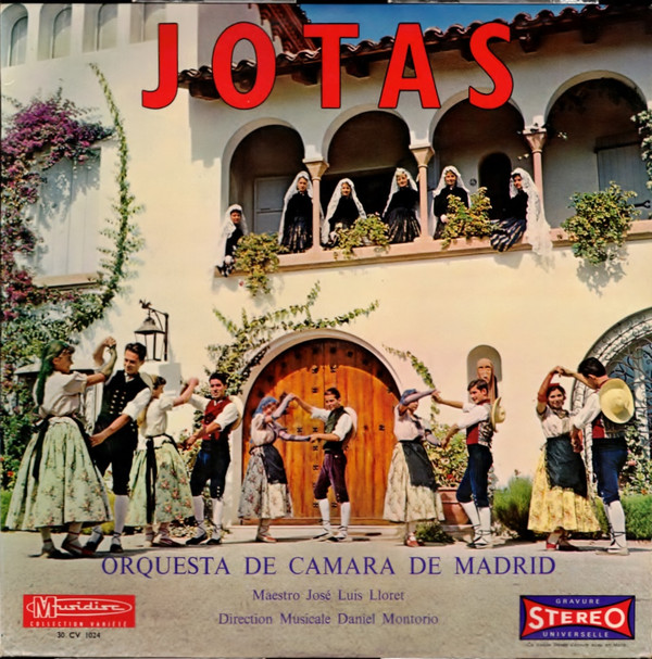 Cover Orquesta de Camara de Madrid* Maestro José Luis Lloret - Jotas (LP, RP) Schallplatten Ankauf