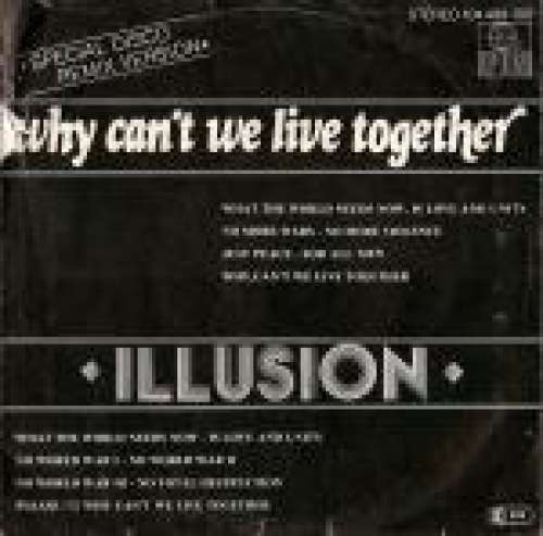 Cover Illusion (2) - Why Can't We Live Together (12) Schallplatten Ankauf