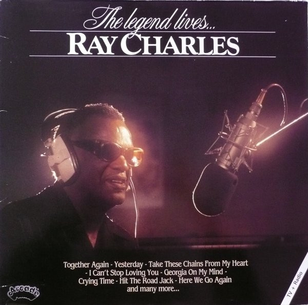 Cover Ray Charles - The Legend Lives... (LP, Comp, Gat) Schallplatten Ankauf