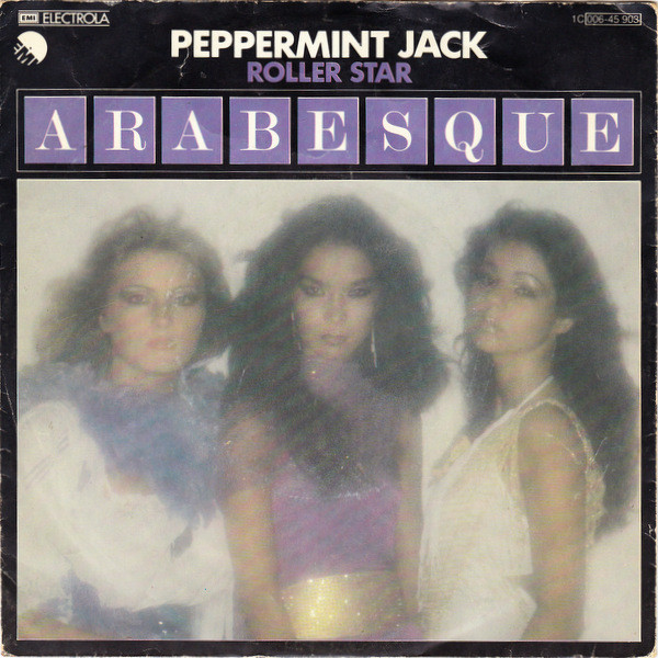 Cover Arabesque - Peppermint Jack (7, Single) Schallplatten Ankauf