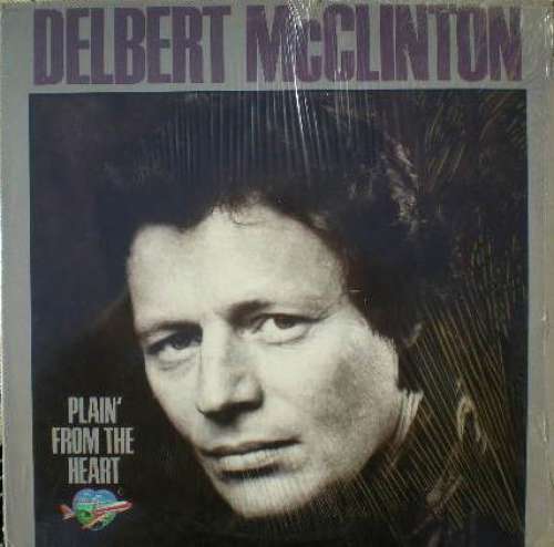 Cover Delbert McClinton - Plain' From The Heart (LP, Album, Win) Schallplatten Ankauf
