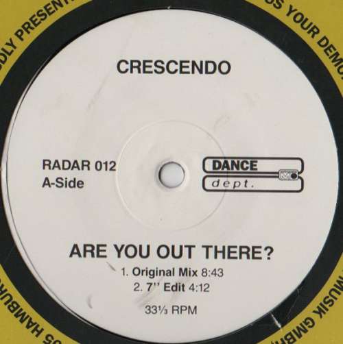 Bild Crescendo - Are You Out There? (12) Schallplatten Ankauf