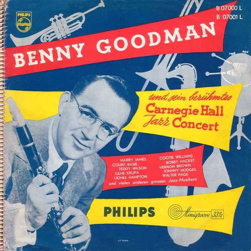 Cover Und Sein Berühmtes Carnegie Hall Jazz Concert Schallplatten Ankauf