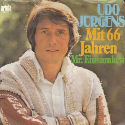 Cover Udo Jürgens - Mit 66 Jahren (7, Single) Schallplatten Ankauf