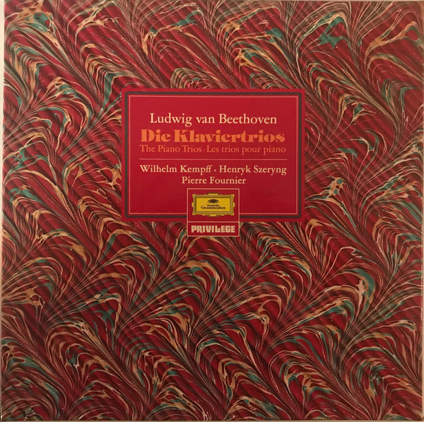 Cover Ludwig van Beethoven - Die Klaviertrios (4xLP + Box) Schallplatten Ankauf