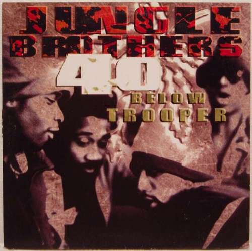 Cover Jungle Brothers - 40 Below Trooper (12) Schallplatten Ankauf