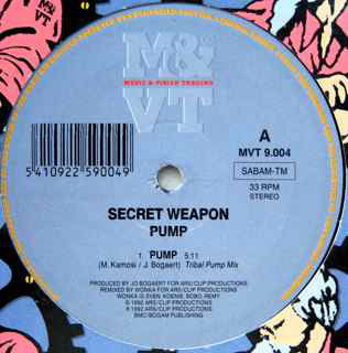 Cover Secret Weapon (8) - Pump (12) Schallplatten Ankauf