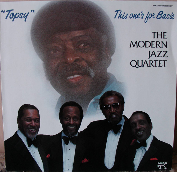 Cover The Modern Jazz Quartet - Topsy This One's For Basie (LP) Schallplatten Ankauf