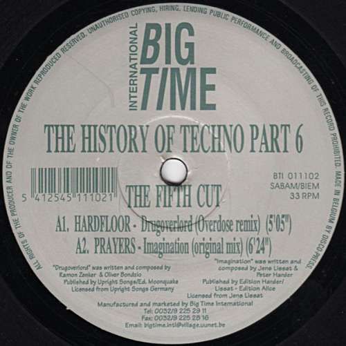 Cover Various - The History Of Techno Part 6 - The Fifth Cut (12) Schallplatten Ankauf