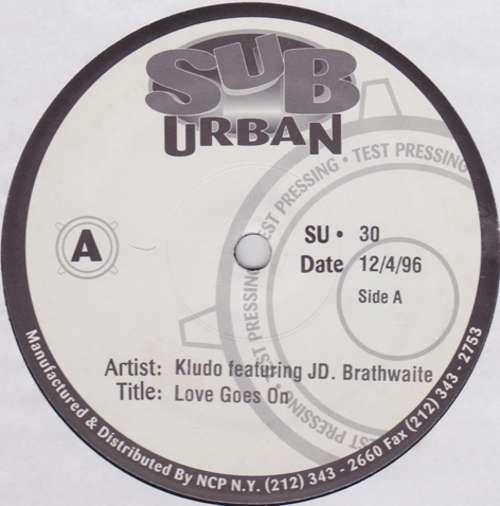Cover Kludo Featuring J.D. Brathwaite* / Tuff Jam - Love Goes On / My Love (2x12, TP) Schallplatten Ankauf