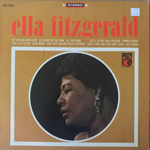 Cover Ella Fitzgerald - Ella Fitzgerald (LP, Album) Schallplatten Ankauf