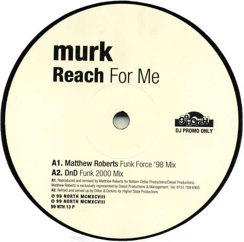 Cover Murk - Reach For Me (2x12, Promo) Schallplatten Ankauf