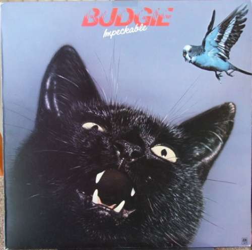 Cover Budgie - Impeckable (LP, Album) Schallplatten Ankauf