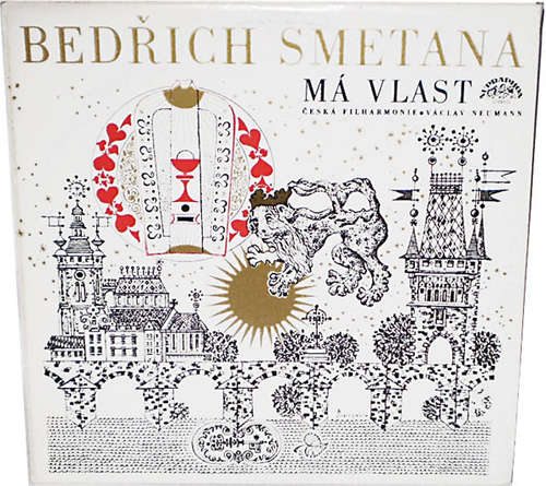 Cover Bedřich Smetana, Česká Filharmonie*, Václav Neumann - Má Vlast (2xLP, RP) Schallplatten Ankauf