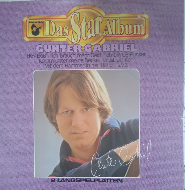 Cover Gunter Gabriel - Das Star Album (2xLP) Schallplatten Ankauf