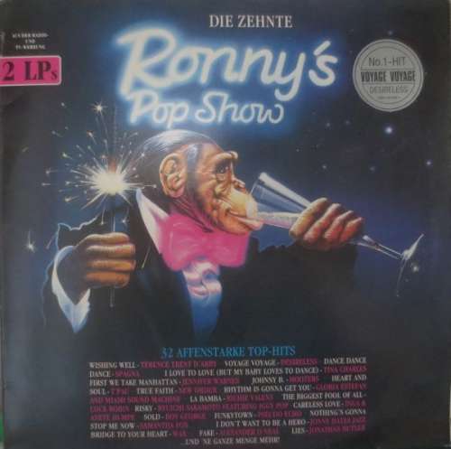 Cover Various - Ronny's Pop Show - Die Zehnte (2xLP, Comp) Schallplatten Ankauf