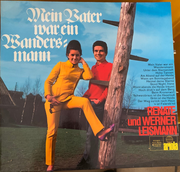 Bild Renate Und Werner Leismann - Mein Vater War Ein Wandersmann (LP) Schallplatten Ankauf