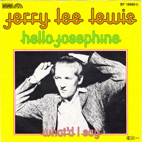 Cover Jerry Lee Lewis - Hello Josephine (7, Single) Schallplatten Ankauf