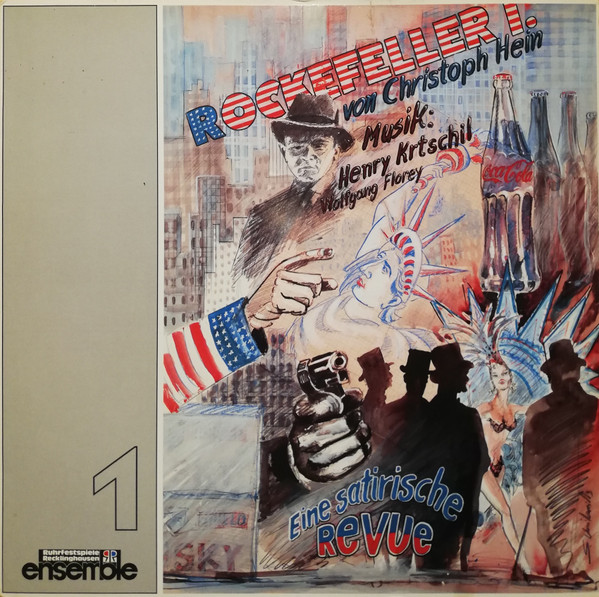 Cover Christoph Hein, Henry Krtschil, Wolfgang Florey - Rockefeller I. (LP) Schallplatten Ankauf