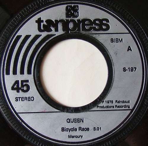 Cover Queen - Bicycle Race / Spread Your Wings (7, Single) Schallplatten Ankauf