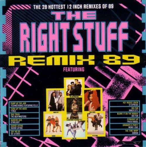 Cover Various - The Right Stuff Remix 89 (2xLP, Comp, Gat) Schallplatten Ankauf