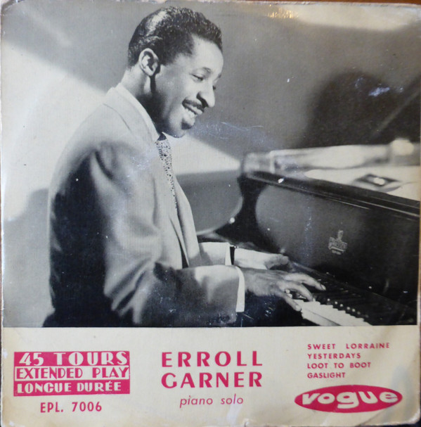 Cover Erroll Garner - Piano Solo (7, EP, RE) Schallplatten Ankauf