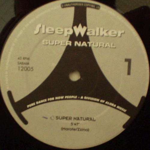 Cover Sleepwalker (7) - Super Natural (12) Schallplatten Ankauf