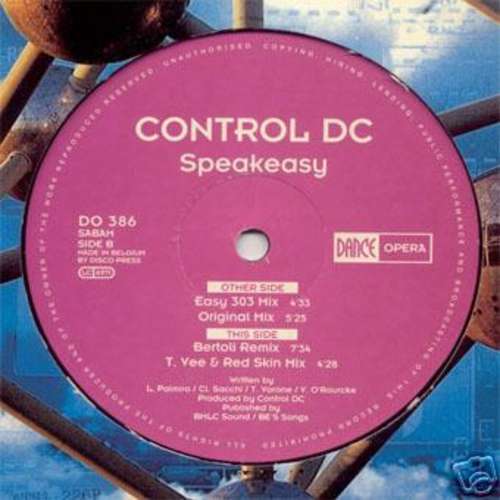 Cover Control DC - Speakeasy (12) Schallplatten Ankauf