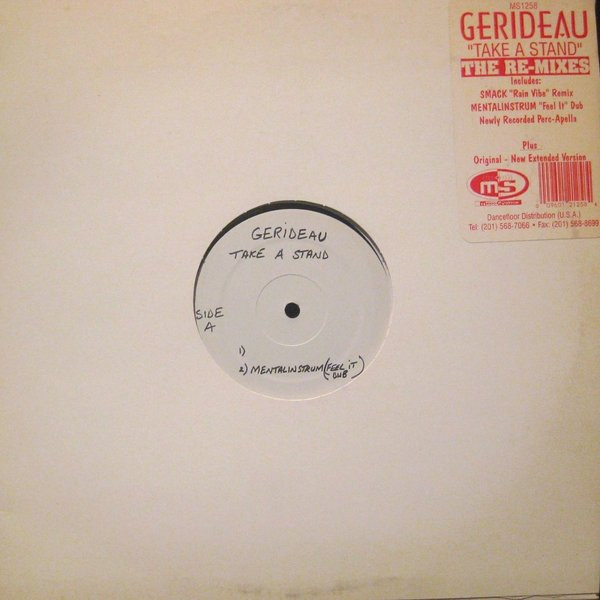 Cover Gerideau - Take A Stand (The Re-Mixes) (12, W/Lbl) Schallplatten Ankauf